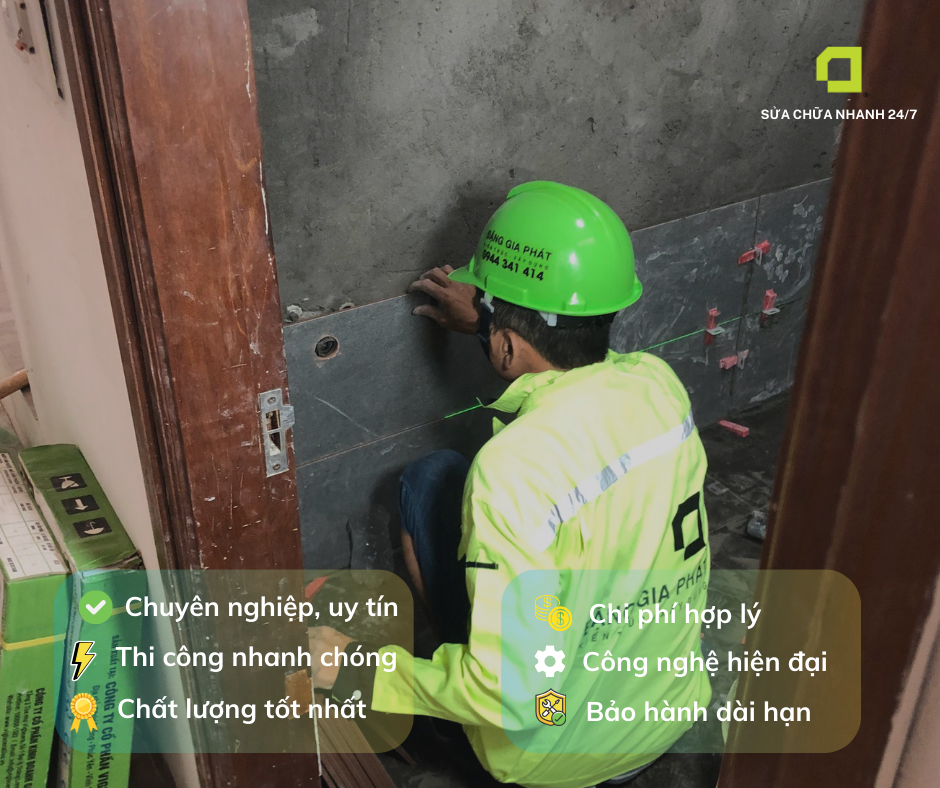 Đơn vị sửa chữa, cải tạo nhà trọn gói -Sửa Chữa Nhanh 24/7